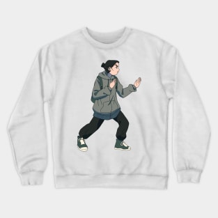 Kung Fu Girl Crewneck Sweatshirt